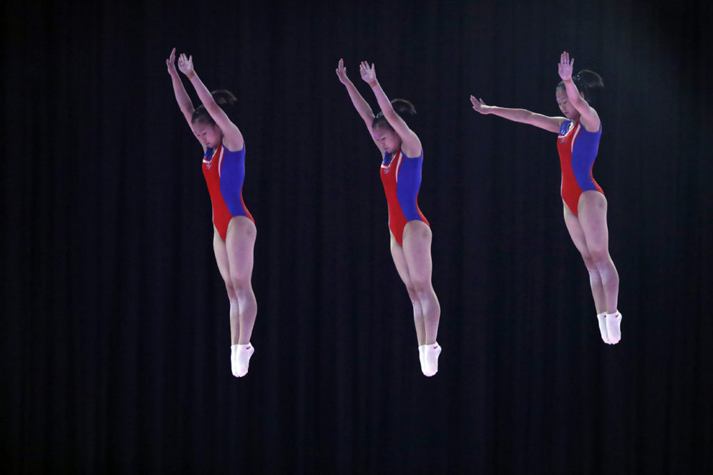 multiple exposure photograph asian games top shots best of sports