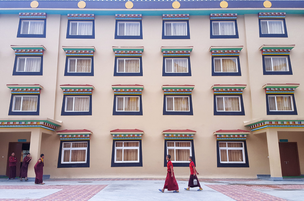 Palpung Thubten Choekhor Ling ~ The Holy Dharma Seat; it is located at Drida zalmogang of Derge County in Kham